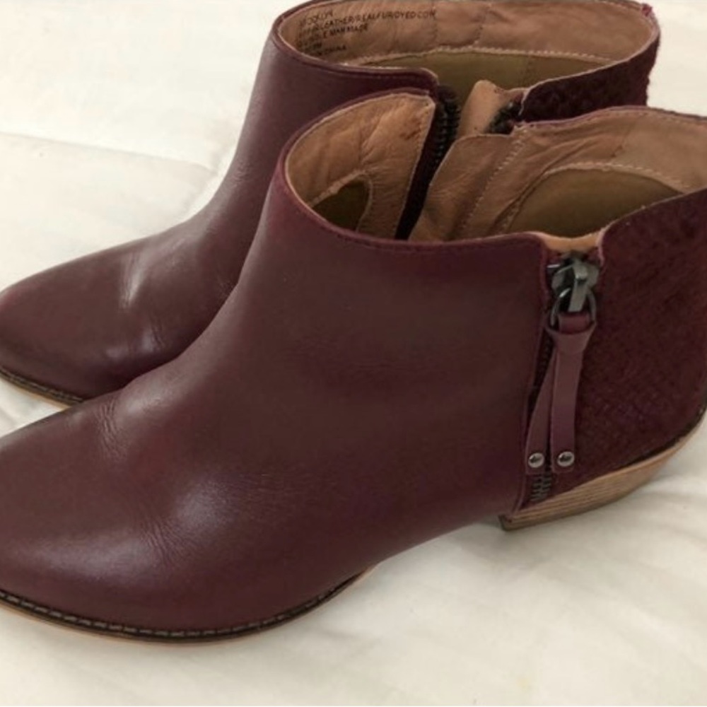 Matisse leather booties.  Size 8